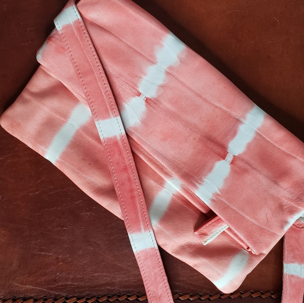 Sseko Shibori Foldover Crossbody